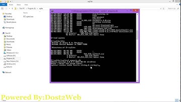 SqLite Database Installation on Microsoft Windows 8.1
