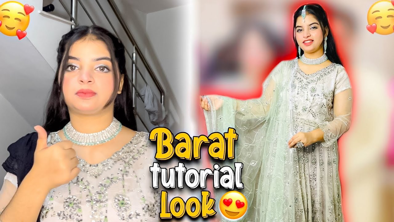 Cousin Barat makeup tutorial look 😘| cousin ki Barat 🥳| Rida’s family ...