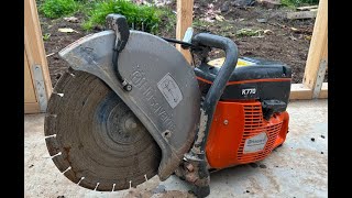 How To Change A Quick Cut Blade Husqvarna K770 - Willunga Storage And Hire