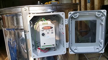 Mann Lake 18 frame extractor VFD conversion