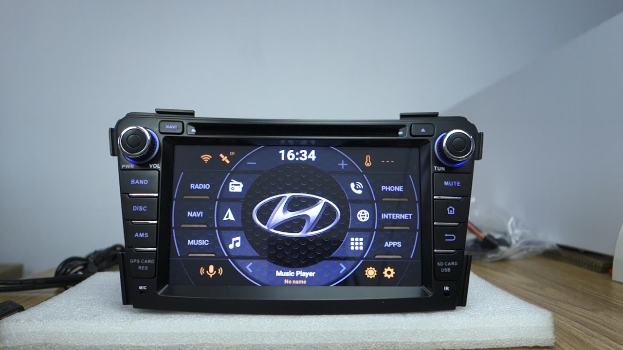 Belsee Android 9.0 Auto Radio Autoradio Navi Dvd Gps Navigation For Hyundai I40 2011 2012 2013 2014 - Youtube