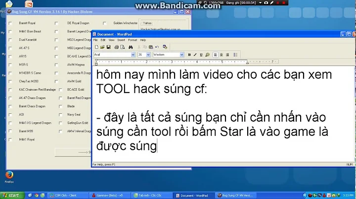 hack súng cf , bug súng cf