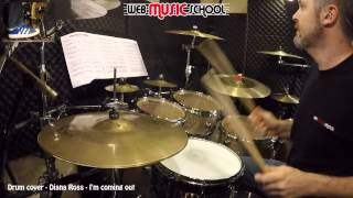 Video thumbnail of "Diana Ross - I'm Coming Out - DRUM COVER"