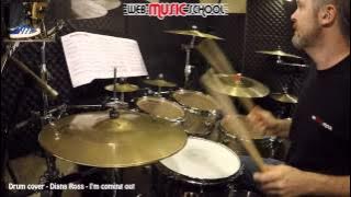 🥁 Diana Ross I'm Coming Out DRUM COVER | Drum Sheet Music I'm Coming Out | I'm Coming Out Drums