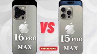 iphone 16 pro max VS iphone 15 pro max #NTechMind