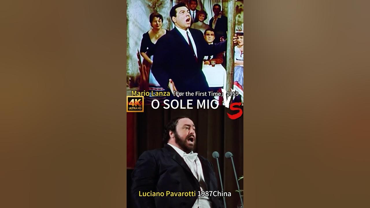 Mario Lanza VS Luciano Pavarotti - “O sole mio”/Who do you prefer?I like them all! #opera #singer Mario Lanza VS Luciano Pavarotti - “O sole mio”/Who do you prefer?I like them all! #opera #singer