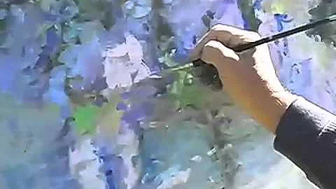 Jerry Fresia - Painting Demo on "Releasing Color"