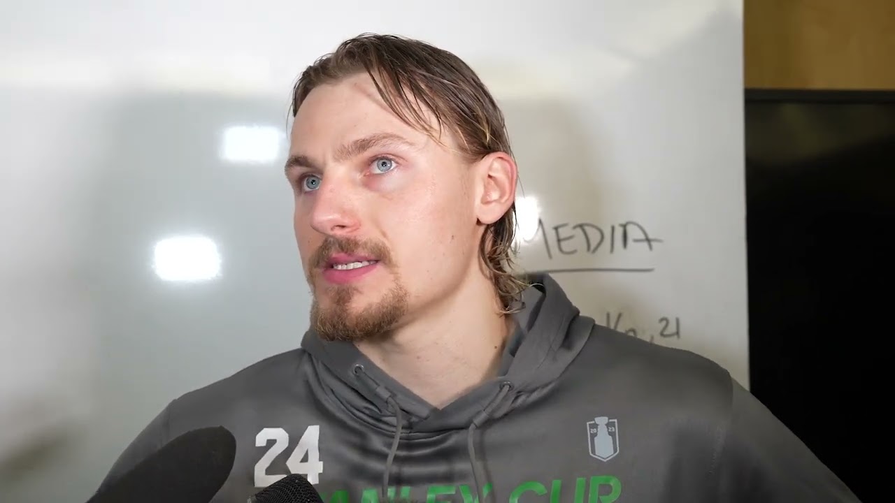 DAL@VGK Pregame: Roope Hintz