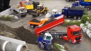 Sieving Plant Tractor Vs Excavator Cat 956 Wheel Loader Fendt Vario Krampe Actros Tipper