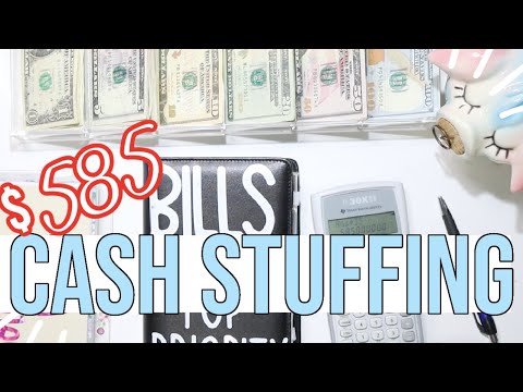 Cash Envelope Stuffing | $585 | July Paycheck #1 | Dave Ramsey Inspired