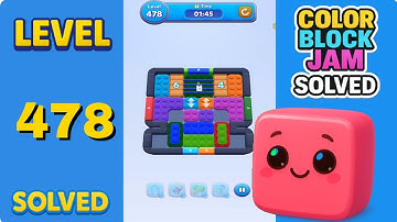 Color Block Jam Level 478 - WIN FAST
