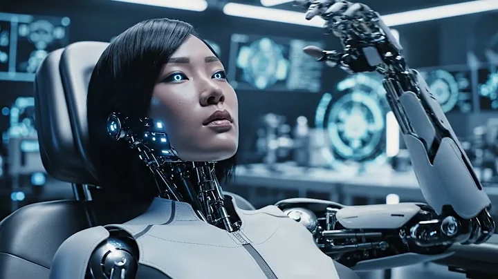 AI Cyborg Woman Comes to Life | Ultra Realistic Future Robot Animation 8K #robot #ai #cyborg