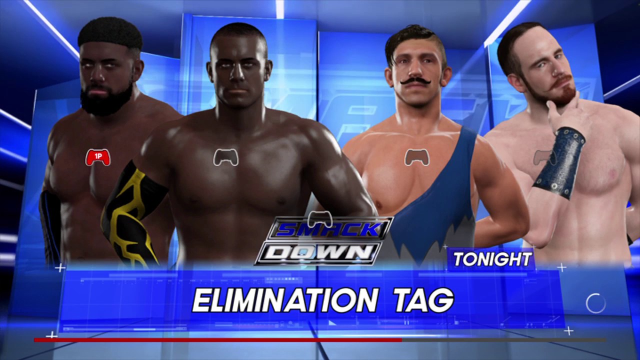 WWE 2K17 Watts Nation vs The  Vaudevillians