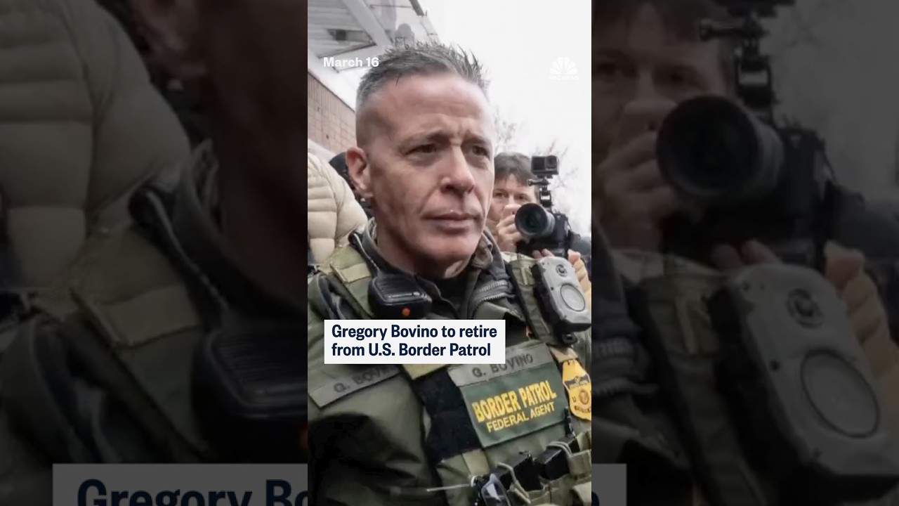 Gregory Bovino to retire from U.S. Border Patrol