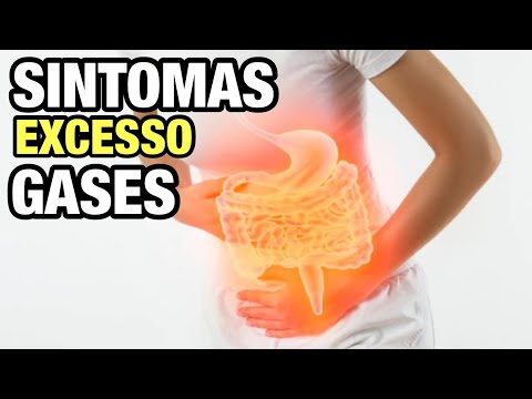 SINTOMAS causados por EXCESSO de GASES INTESTINAIS |