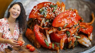 A New Way to Enjoy Summer! Tomato Kimchi 🍅