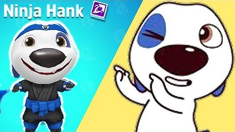 Talking Tom Splash Forces Ninja Hank vs Roy Raccoon Gameplay