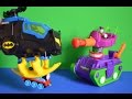 Imaginext Batman Saves Thomas And Friends !! The Joker Tank DC Super Friends WOW