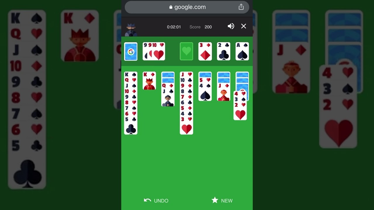 Google Solitaire Game  Come for the cars, stay for the anarchy