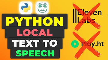Python Local Text To Speech Coqui TTS | Generate Audio From Text Using Python