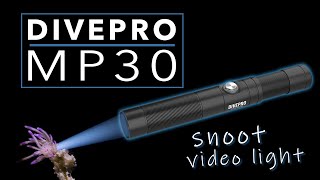 Underwater Snoot Light | DivePro MP30 Review