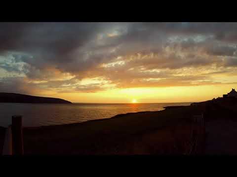 Sunset over Cardigan Bay, Gwbert, teifi Estuary, West Welsh Coast #sunset #westisbest #travel