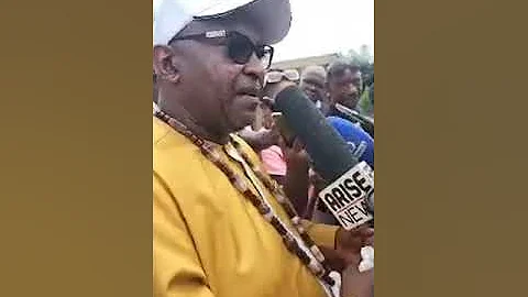 Chief Daniel Eke Takes Questions from the Press