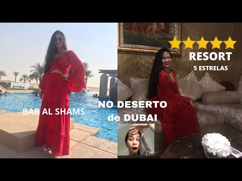 VLOG LUA de MEL - BAB AL SHAMS DESERT RESORT DUBAI - Mostrando a SUITE do BAB AL SHAMS - Vlog Dubai