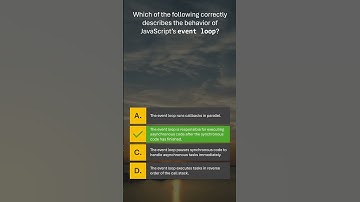 #TestYourJavaScript  16 / 100 JavaScript MCQ & Answer #javascript #programming #coding #procademy