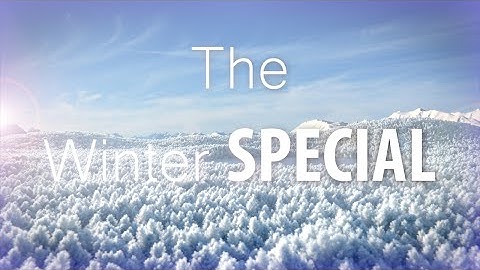 Blender Tutorial- How to create a winter scene