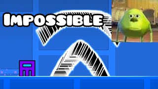 Playing IMPOSSIBLE Levels in Geometry Dash