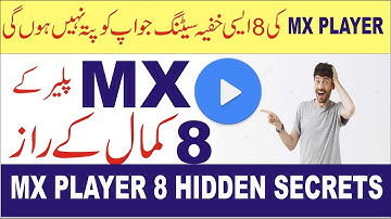 8 Amazing Hidden Setting  & Secrets Feature of MX Player 2020