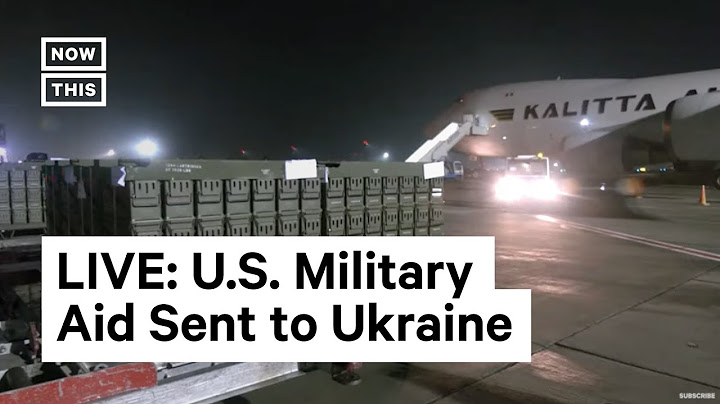 Ukraine Receives U.S. Military Equipment | LIVE