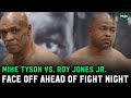 Mike Tyson vs. Roy Jones Jr. Face Off: "I'm pitching punches, everything else is up to Roy"
