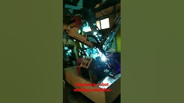 Panasonic robot working condition #mahesh #robot #yaskawa #panasonic