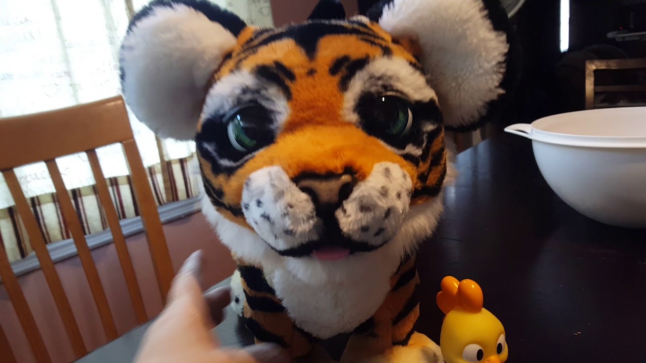 FurReal Tiger Pets YouTube