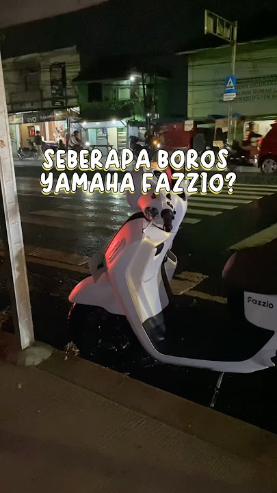 Seboros itukah fazzio? #shorts #shortvideo #motovlog #yamaha #fazzio