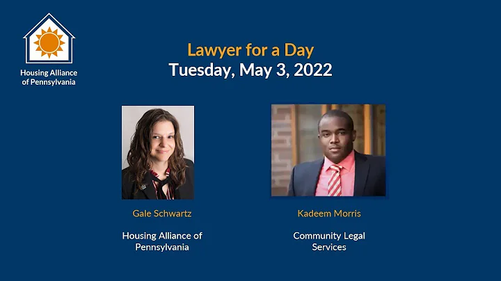 Webinar: Lawyer for a Day Programs