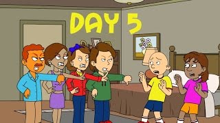 Tutorial Week Day 5: Caillou & Dora(FINAL DAY)