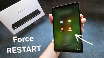 How to Force RESTART Samsung Galaxy Tab A11 - if Frozen , Not Working, Laggy
