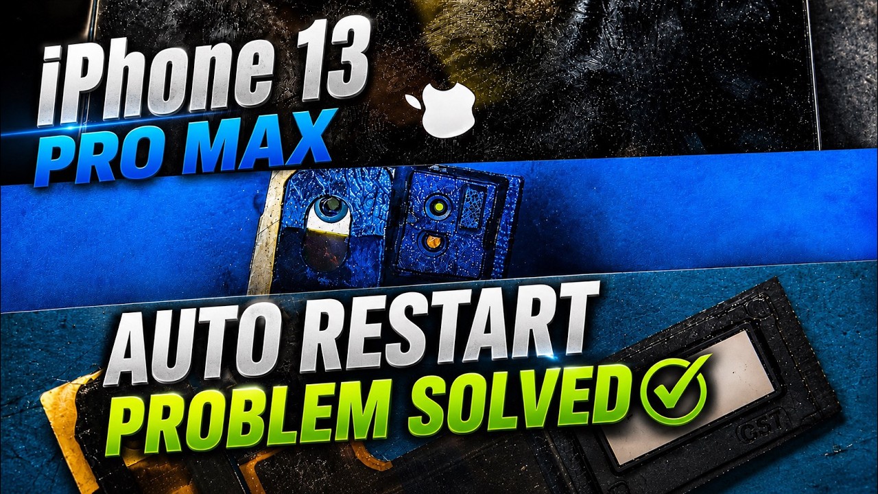 How to Fix iPhone 13 Pro Max Auto Restart Problem | حل مشکل ریستارت شدن ...
