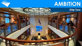 Ambition Ship Tour (Ambassador Cruise Line)
