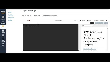 Capstone Project | AWS Academy Solutions Architect Associate