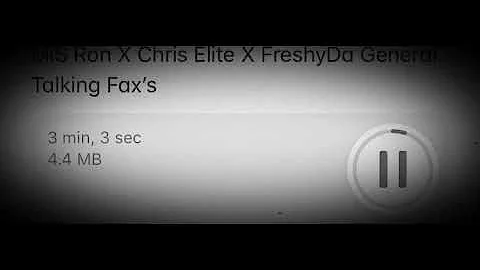 Chris Elite X MIS Ron X Freshy DaGeneral - Talking Fax’s