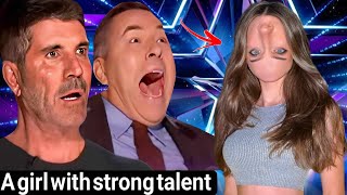 Golden Buzzer | The Jury Cry When The Weird Fat Girl Sings The Scorpions Song The Big World Stage
