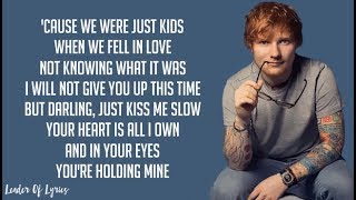 Ed Sheeran - PERFECT (Lyrics) chords