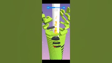 Stack Ball - Gameplay Walkthrough Level-141(iOS &Android) | Livmyth Gameplay #shorts #franklin #game