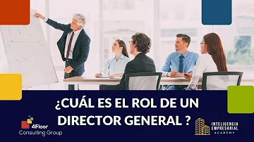 ¿Quién está por debajo del Director General?