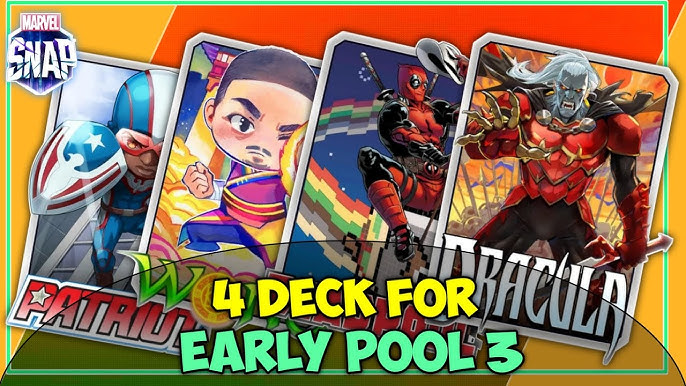 Early Pool 3 Move with a few tips by Wellwhatever - Marvel Snap Decks - snap .fan