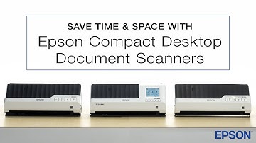 Epson Compact Desktop Document Scanners | Space-Saving Performance